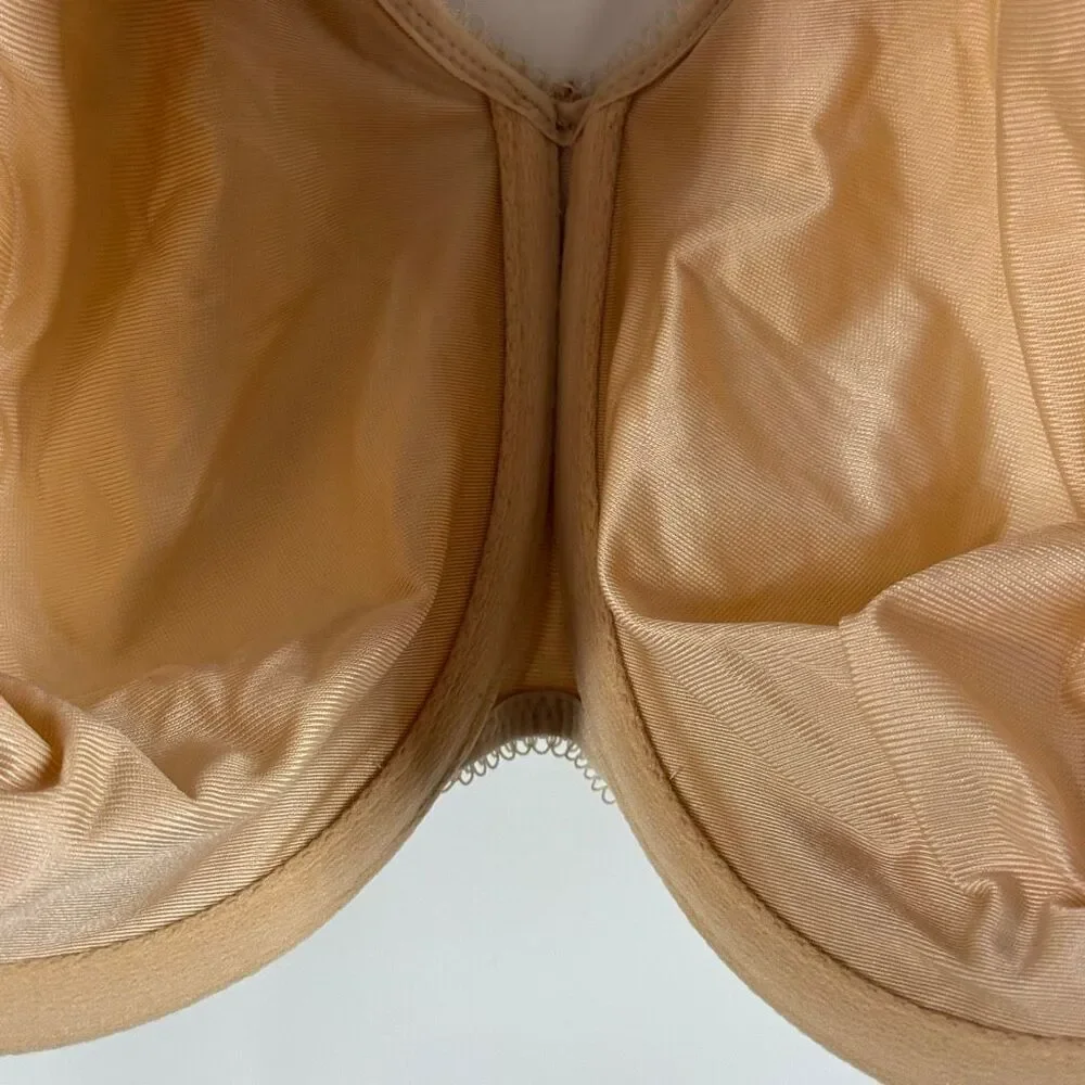 Wacoal Basic Beauty Full Figure Seamless Underwire Bra tan Size 40DDD 855192